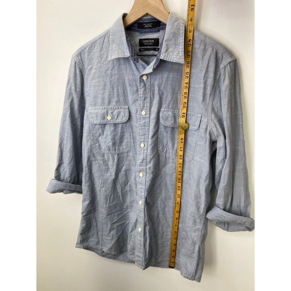 Nordstrom Long Sleeve Button-Down Shirt Size M - Picture 3 of 5